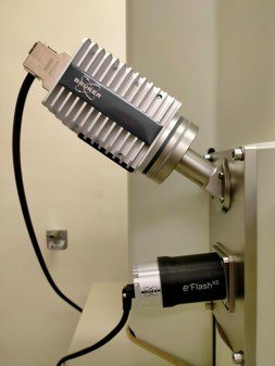 Microanalyseur X à sélection d’énergie SDD  QUANTAX et Détecteur pour la diffraction d’électrons rétrodiffusés (EBSD) e-Flash QUANTAX de la marque BRUKER